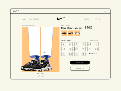 Nike Product Page