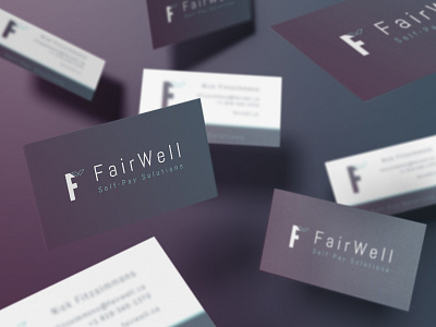 FairWell busines card design identitiy logo web