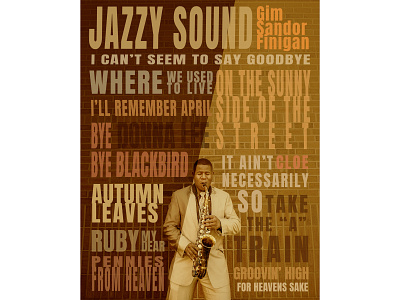 Jazz design identity jazz music music album music artist poster typography vinyl vinyl cover