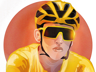 Egan Bernal adobe art bike bikes colombia design designinspiration dribbbble eganbernal illustration illustrator ilustración ilustration orgullocolombiano sketch tourdefrance vector