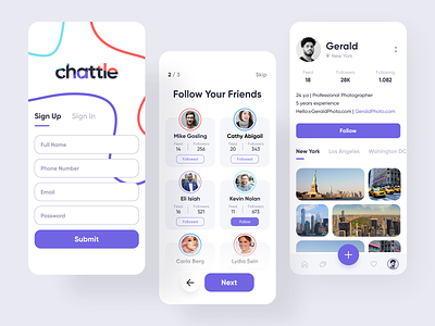 Chattle - Social Network App