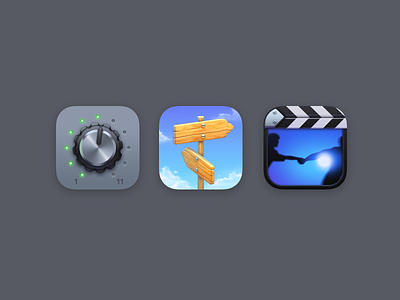 Classics 15 classics dial garageband icons imovie iphone realistic shortcuts sign