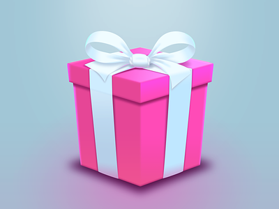 2x Dribbble Invites christmas dribbble gift holiday icon invite