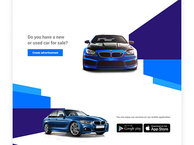 cars maintenance landing page