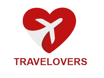 Logo for Travel Lovers logo love mark travel