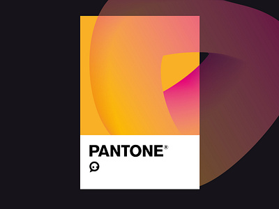 EL PANTONE 3 branding gradients illustration minimal pantone2020 photoshop simple