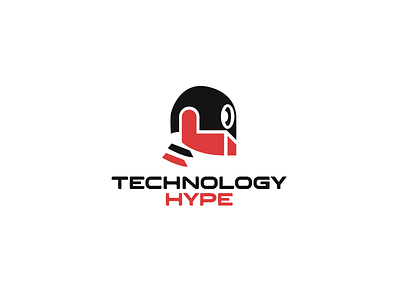 Technology Hype branding icon logo robot technology vector