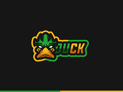 Duck Logo animal branding cybersport duck game logo logo logos sport vector