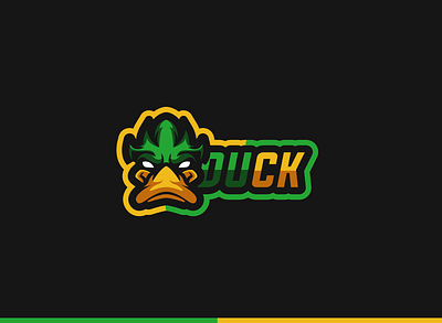 Duck Logo animal branding cybersport duck game logo logo logos sport vector