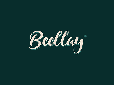 Beellay beellay branding custom draw hand icon lettering logo typography vector