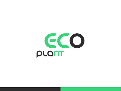 Eco Plant branding design icon logo vector