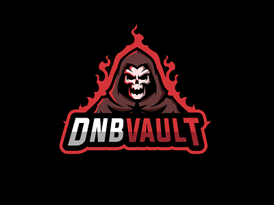 Dnbvault cybersport icon illustration logo