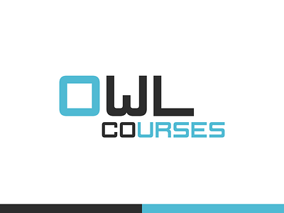 Owl Courses branding icon illustration logo