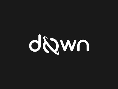 Down down down logo icon logo