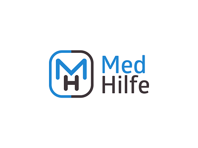 MedHilfe branding hilfe icon logo logos med medhilfe