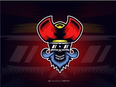 Ilustration Pirate ilustration mascot twitch |