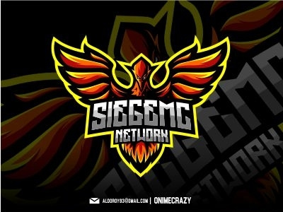 Phoenix Team Logo ' SIEGEMC esport gaming ilustration mascot twitch |