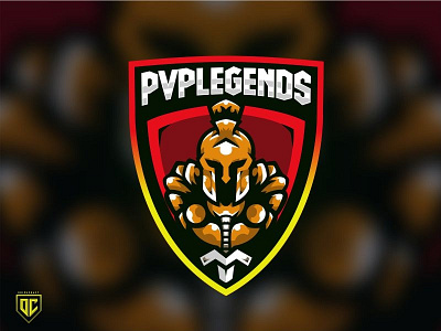 PVPLEGENDS esport iluastration mascot