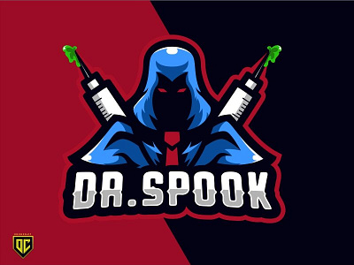 DR.SPOOK esport iluastration mascot