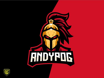 ANDYPOG esport iluastration mascot