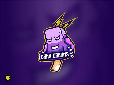 DANK CREAMS esport iluastration mascot