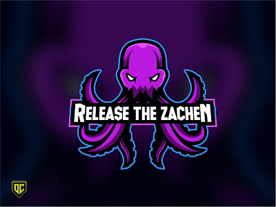 RELEASE THE ZACHEN esport gaming ilustration mascot twitch