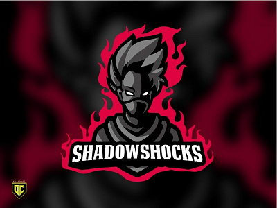 Vegeta logo mascot "SHADOWSHOCKS". design esport gaming ilustration mascot twitch vegeta