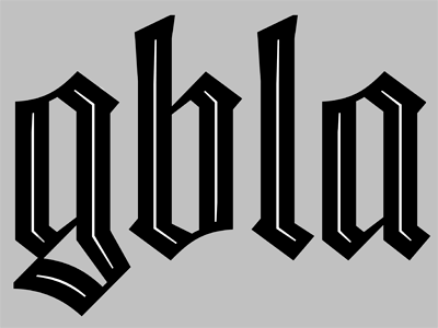 Revisited Blackletter for Bünder Tagblatt blackletter custom font inline typeface