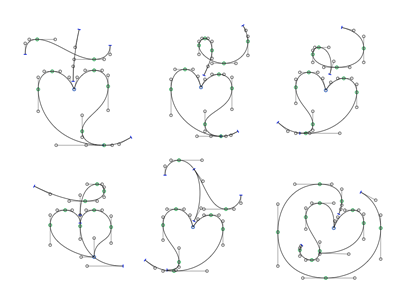 FloralHeart Recipes for Shape Initiation