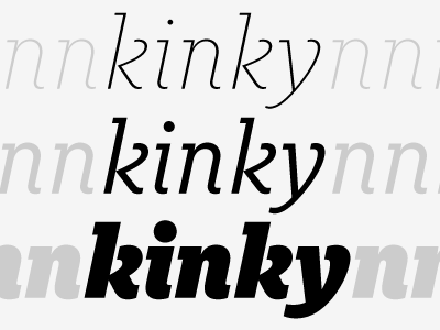 that k font glyph italic k slab serif typeface weights