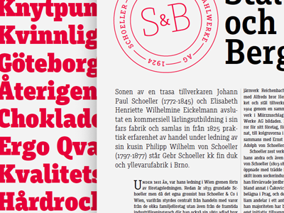 Muriza Specimen Snippet #2 font layout slab serif specimen type design typeface