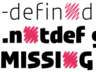 .notdef .notdef character font glyph missing typeface