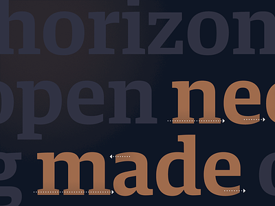A closer look at Harrison Serif Pro design font makingof serif slab slabserif type typeface weights