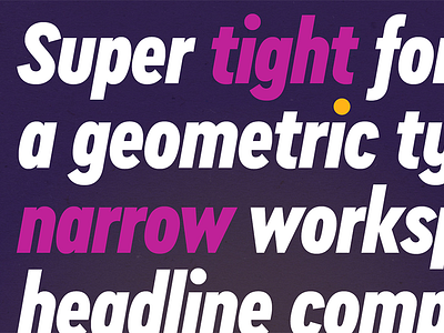 Typemates Cera Condensed and Compact #05 cera pro condensed design font geometric sans serif typeface