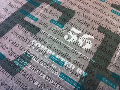 misprinted offset specimen booklet font mistake offset print specimen typeface