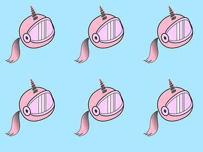 The Pink Astrocorn design doodle graphic deisgn illustration vector
