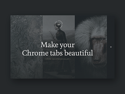 Beautiful Tabs chrome design tabs web