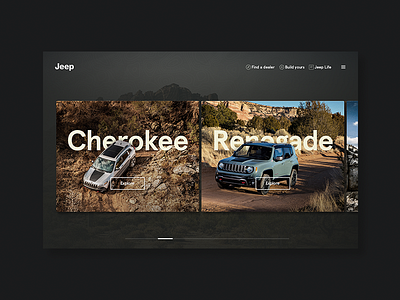 Jeep visual concept car concept interactive jeep navigation visual web
