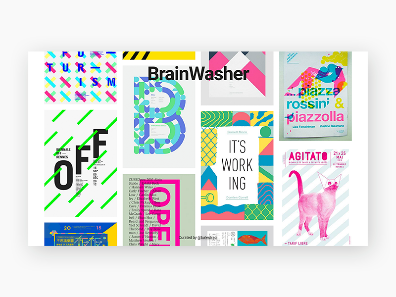 brainwasher.co editorial web graphic design inspiration gallery