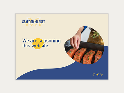 Seafood Market - Web Design