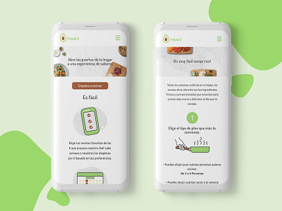 Keaioi.co avocado clean food icon design meals mobile ui ui ux design web design