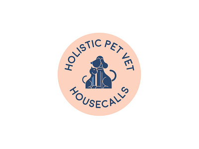 Holistic Pet Vet animals logo pet vector veterinary