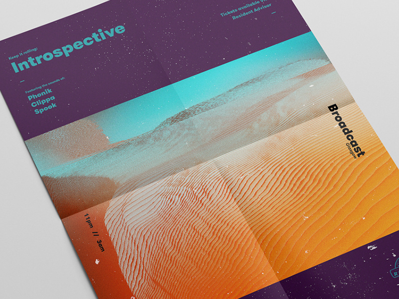 001 Introspective // Poster Series poster design graphic design printdesign posterdesign poster mockup layout design colourful abstract