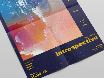 003 Introspective // Poster Series abstract colourful design graphic design layout mockup poster poster design posterdesign printdesign