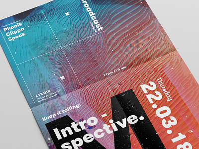 004 Introspective // Poster Series abstract colourful design graphic design layout mockup poster poster design posterdesign printdesign