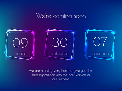 Daily UI #014 — Countdown Timer