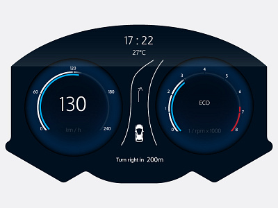 Daily UI #034 — Car Interface