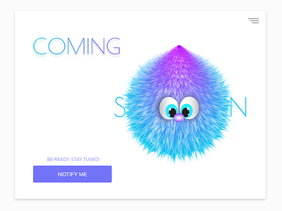 Daily UI | 048 — Coming Soon