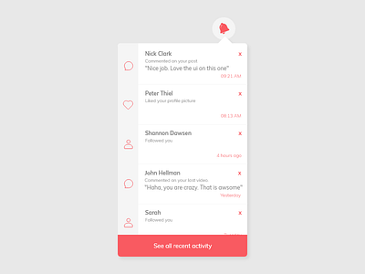 Notifications - Daily UI - #049