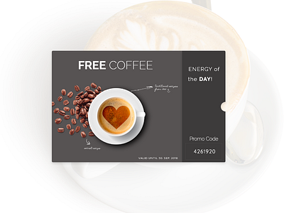 Redeem Coupon- Daily UI:: #061 061 adobexd app coupon dailyui design free redeem ui ux